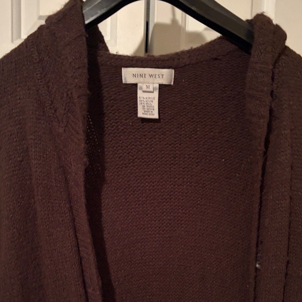 Nine West Women's Chocolate Cardigan